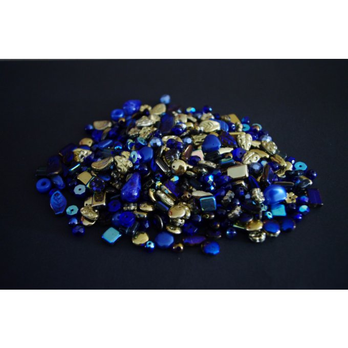 Pressed Bead Mixes Dark blue (30g)