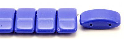 10 perles Carrier bead de Bohème  9x17mm Opaque Blue