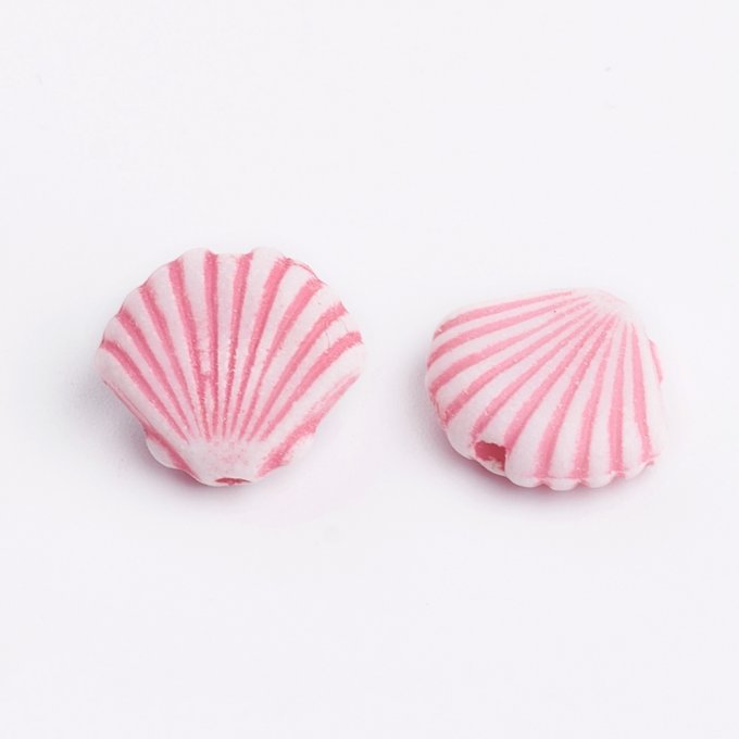 Perles en acrylique ,mélange de formes et de couleurs pastels ,formes autour de l'océan (50g) A6