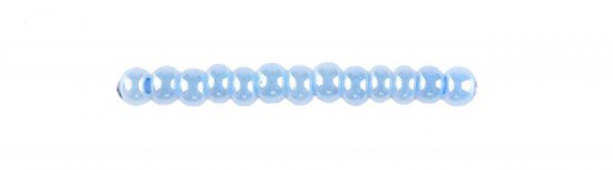 Rocaille Preciosa  11/0  Light blue ceylon  (x20g)
