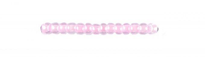 Rocaille Preciosa  11/0  Pink lined crystal  (x20g)