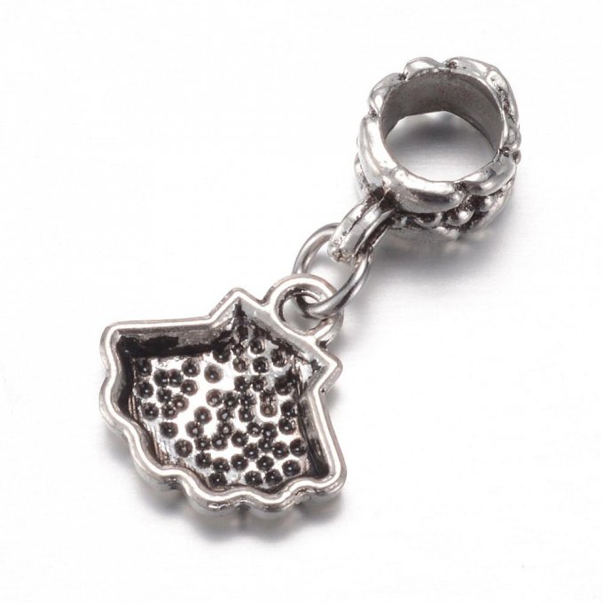 Pendentifs pour bracelet type Pandora  coquillage