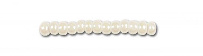 Rocaille Preciosa  11/0  White luster (x20g)