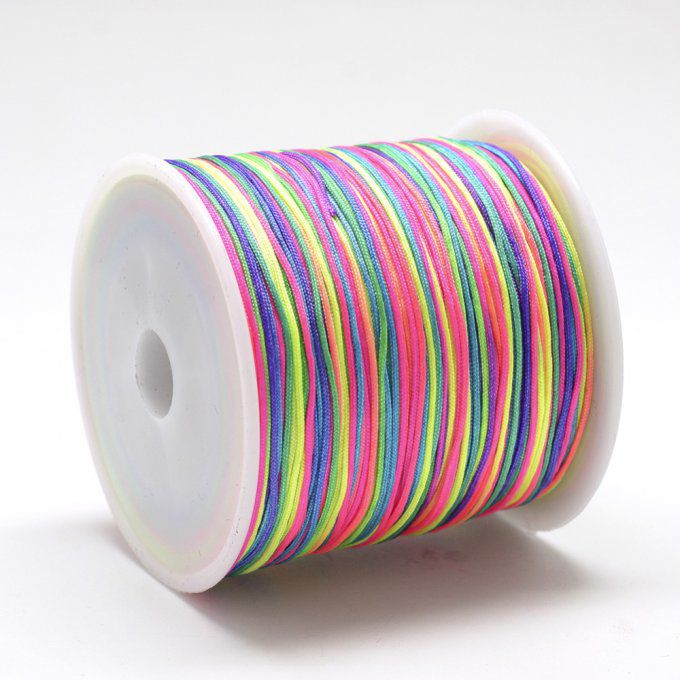 Fil nylon Ø 0.8mm multicolore