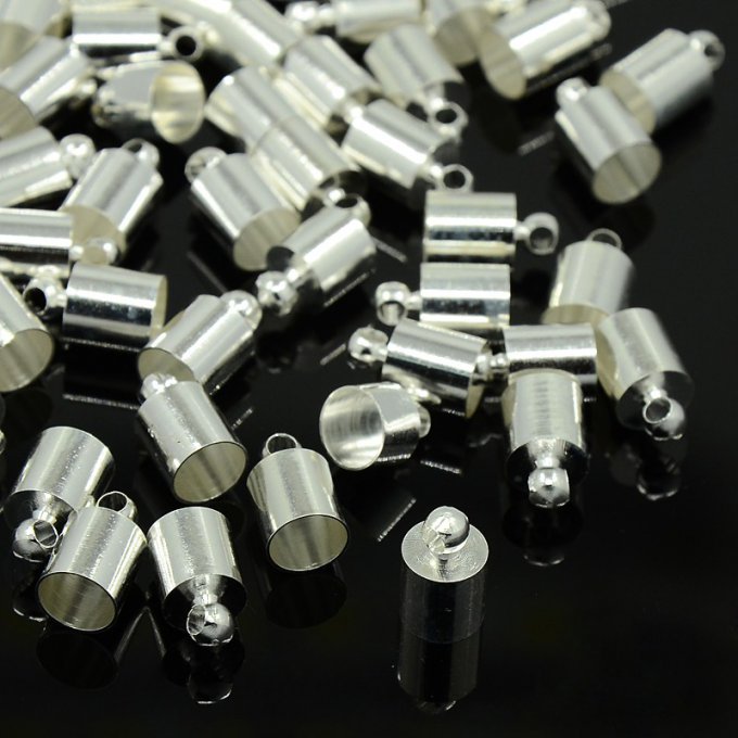 Embouts pour cordon   10X6X5.5mm  (x10)