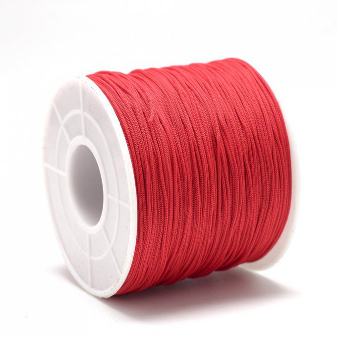 Fil polyester  Ø 0.5/0.6mm rouge