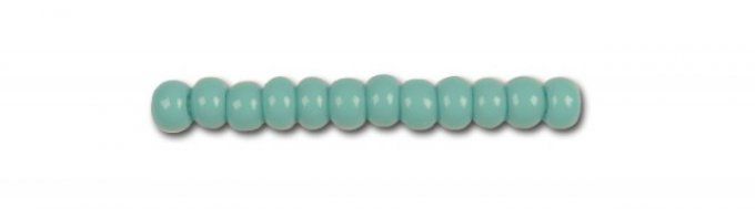 Rocaille Preciosa  11/0  Opaque (green) turquoise (x20g)