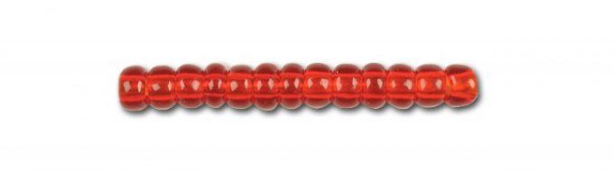 Rocaille Preciosa  11/0  transparent red (x20g) 