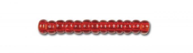 Rocaille Preciosa  11/0 Transparent garnet  (x20g)