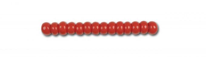 Rocaille Preciosa  11/0  Opaque red (x20g)