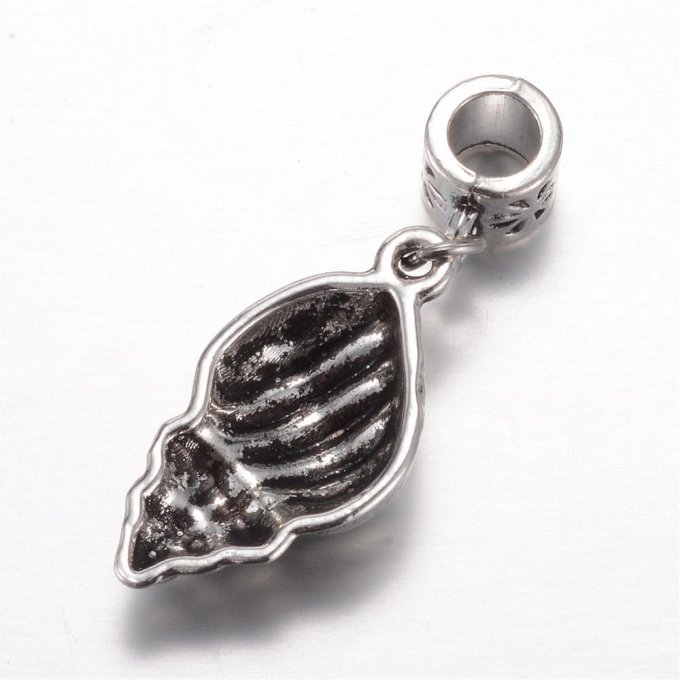 Pendentifs pour bracelet type Pandora Conque