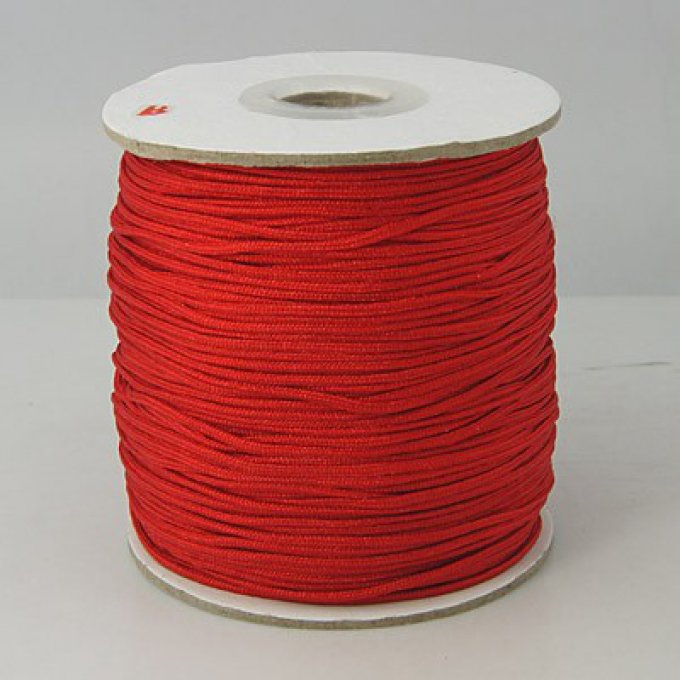 Fil nylon Ø 1.5mm rouge