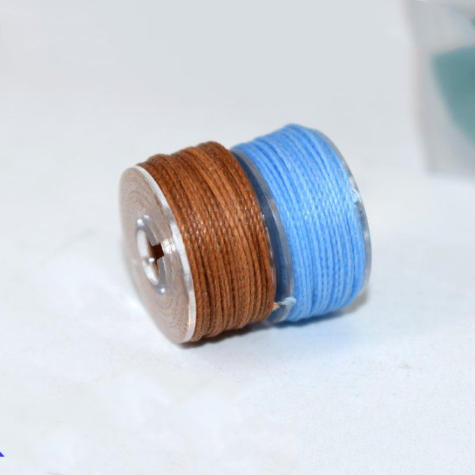 1 Kit cordons en polyester ciré Ø 0.55mm mélange de couleurs (x25)