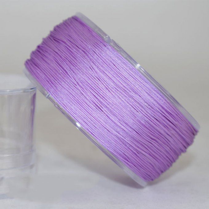 Fil nylon  Ø 0.4mm  lilas  180m   