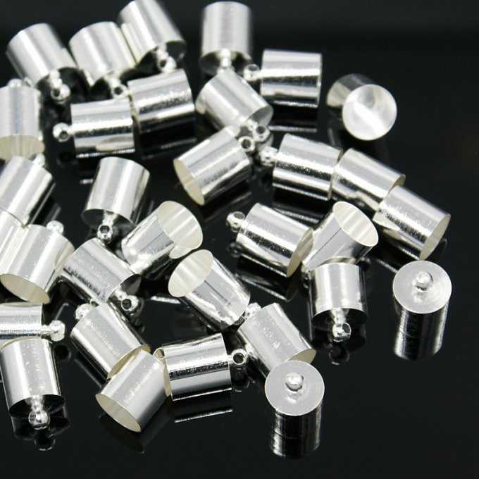 Embouts pour cordon   13X9X8mm  (x10)