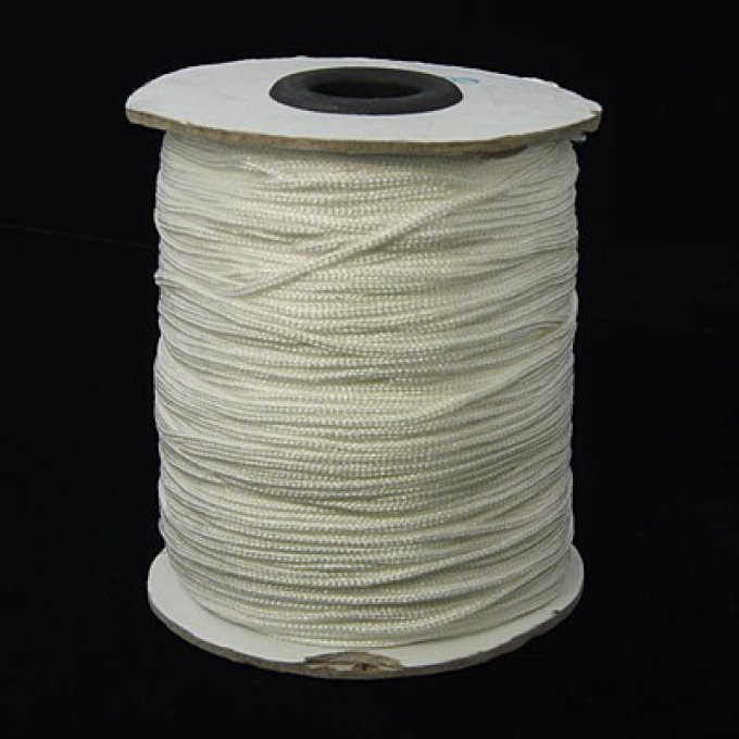 Fil nylon Ø 1.5mm blanc