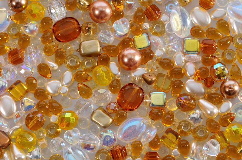 Pressed Bead Mixes Gold (30g)