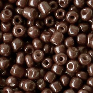Rocaille 4mm couleur Dark brown (20g)