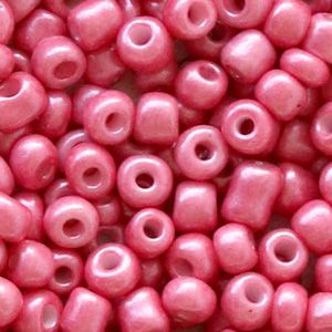 Rocaille 4mm couleur Exotic pink  (20g)