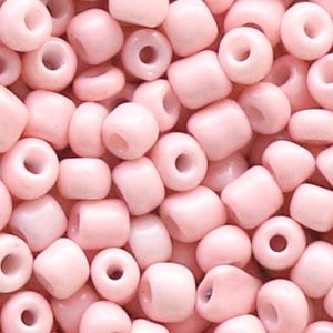 Rocaille 4mm couleur Rose champagne blush   (20g)
