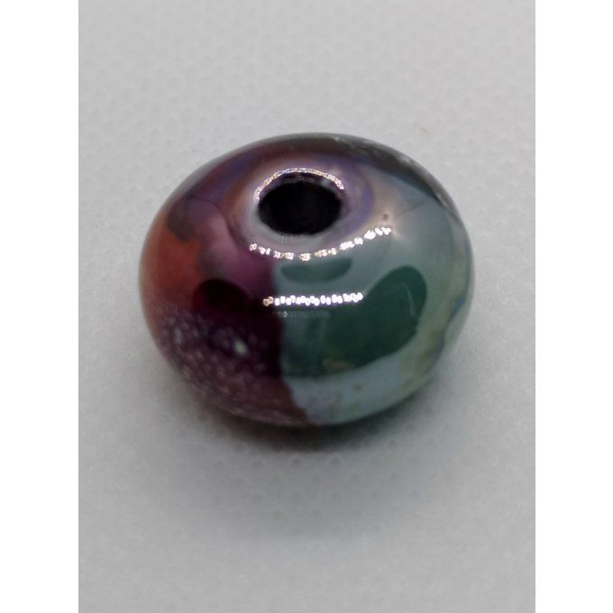 Perles en céramique en mélange 11x19mm (x10)