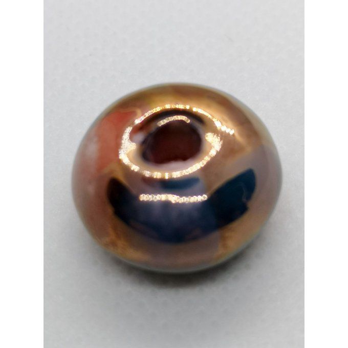 Perles en céramique en mélange 11x19mm (x10)