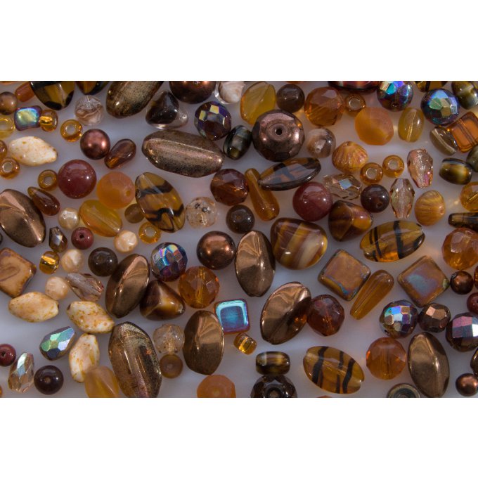 Pressed Bead Mixes Mahogany (30g)