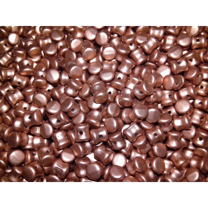 Preciosa Pellet Metallic copper matt (x50)