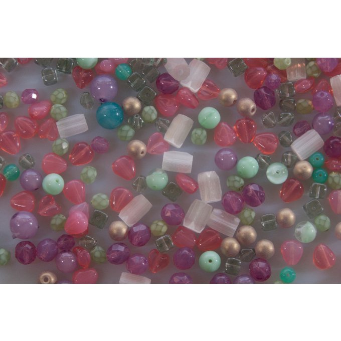 Pressed Bead Mixes Pastels (30g)