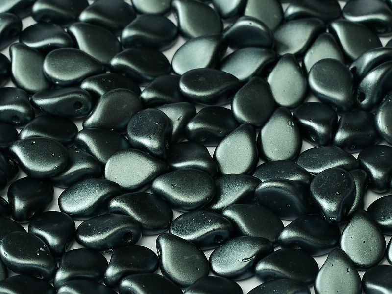Preciosa Pip Alabaster  pastel dark grey (x50)