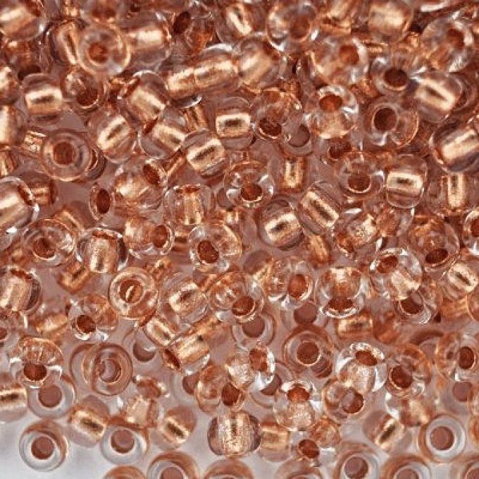 Rocaille Preciosa  11/0  Bronze lined crystal (x20g)   