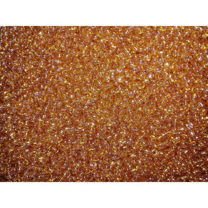 Rocaille Preciosa  8/0  Light topaz sfinx (x20g)