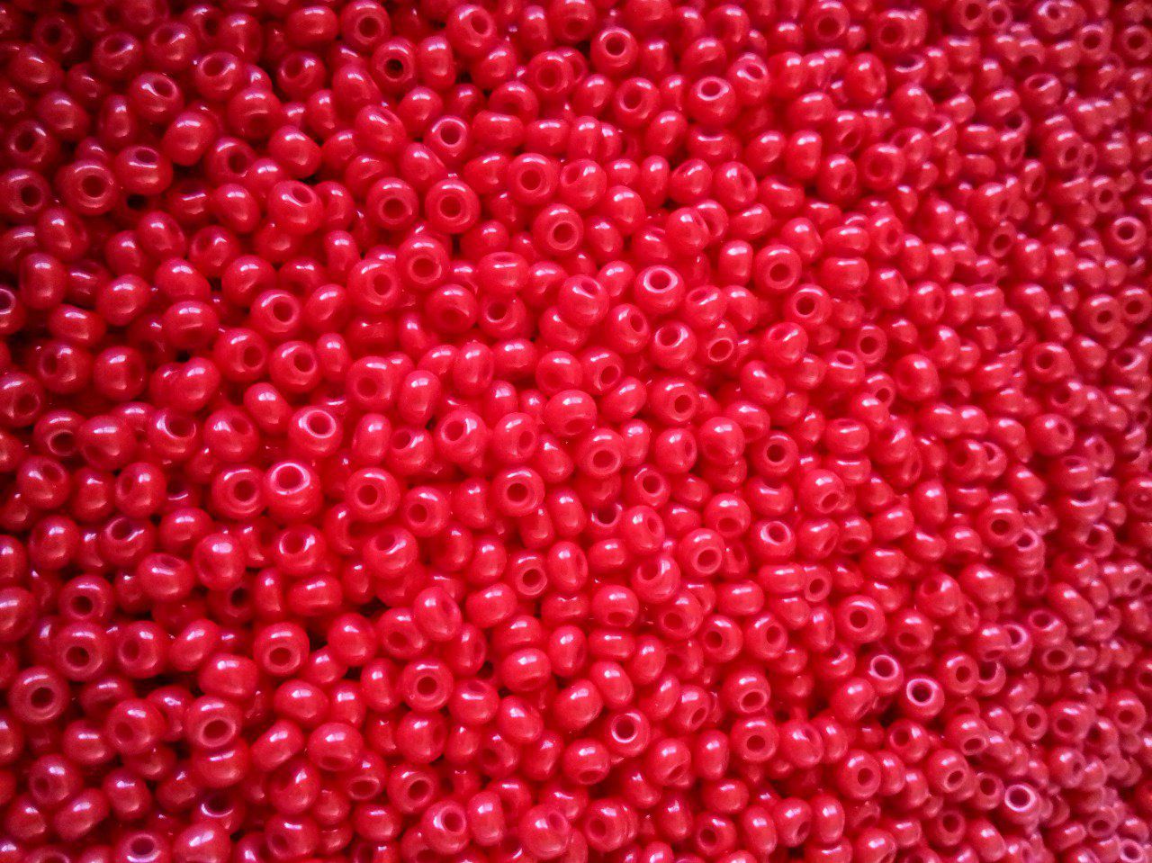 Rocaille Preciosa  8/0  Opaque red (x20g)