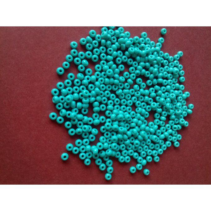 Rocaille Preciosa  8/0  Opaque turquoise  (x20g)