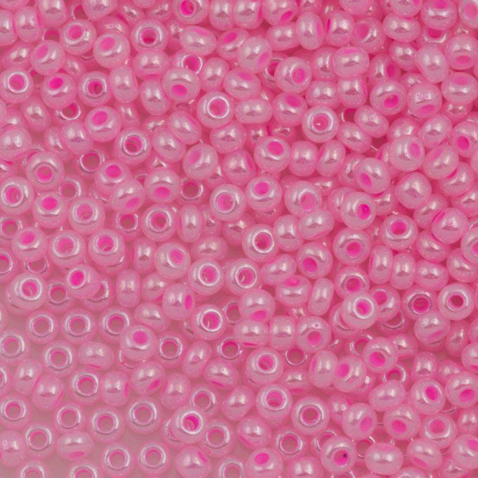 Rocaille Preciosa  11/0  Pink ceylon  (x20g)