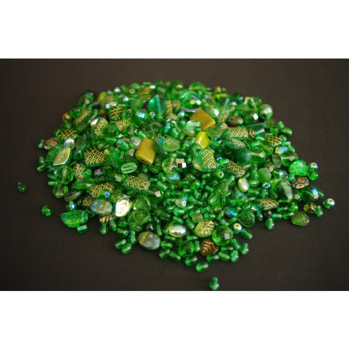 Pressed Bead Mixes Dark green (30g)