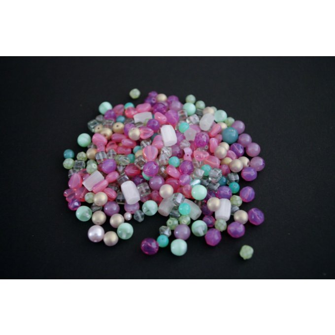 Pressed Bead Mixes Pastels (30g)