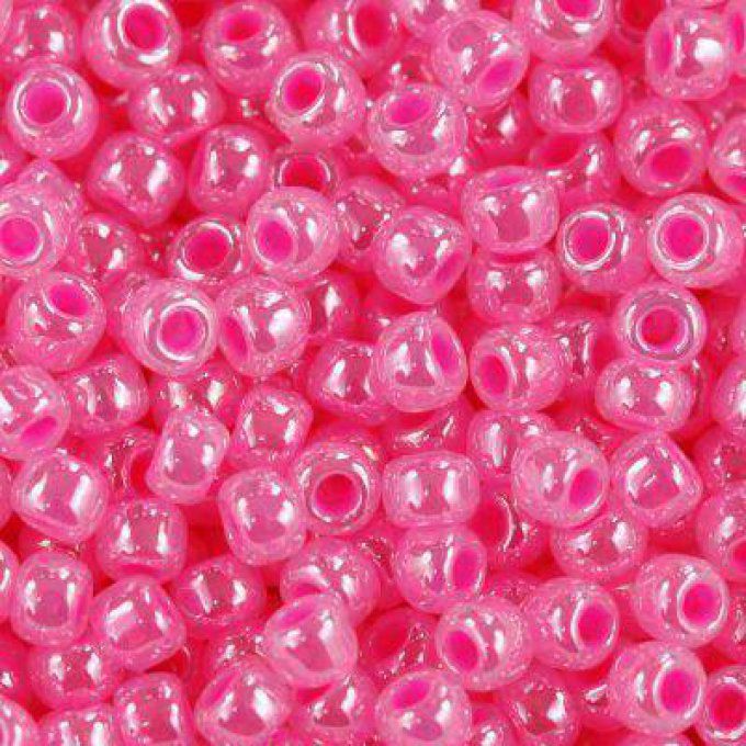 Rocaille  Toho taille 11/0 ceylon hot pink (x10g) 
